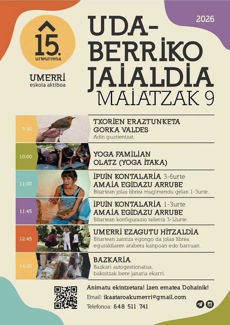 uda berriko jaialdiko kartela